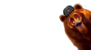 Изображение медведя в русской шапке, символизирующего приветственный бонус в Интернет-казино Azino777.